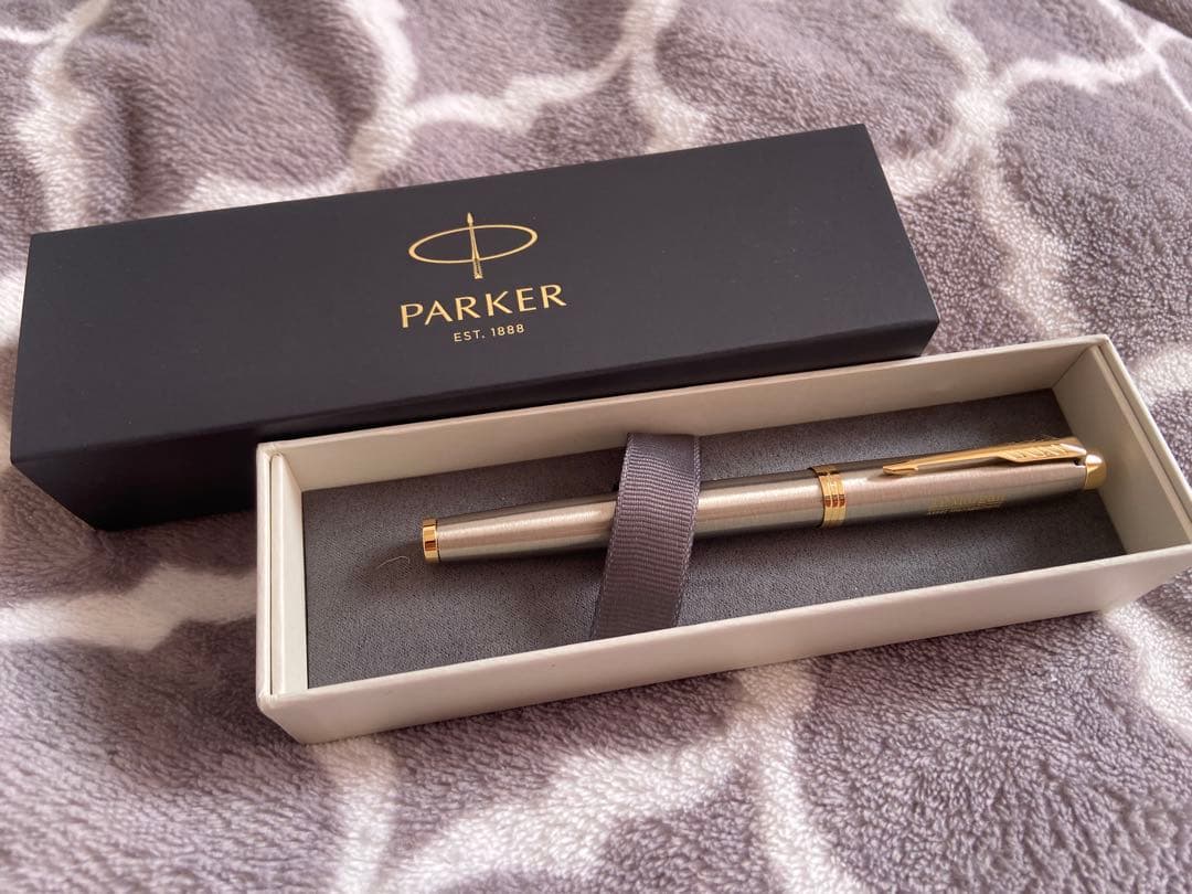 Parker 万年筆 JP Morgan刻印付き　新品未使用