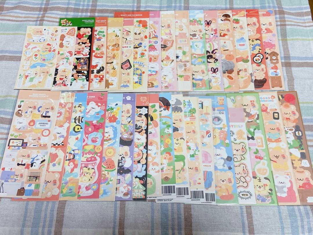 韓国作家 picmegom ステッカー まとめ売りセット