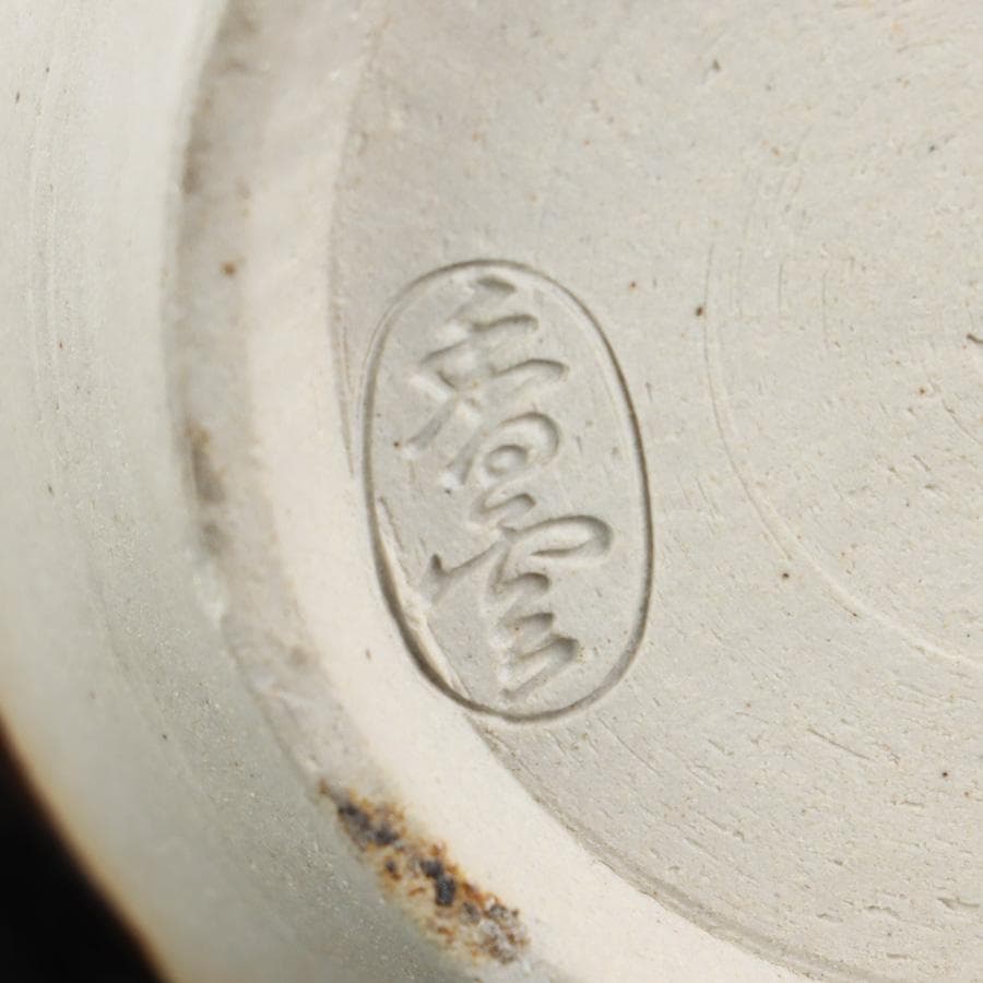 Y2842-4 茶道具 宮川香雲 水指 木箱付き　#5