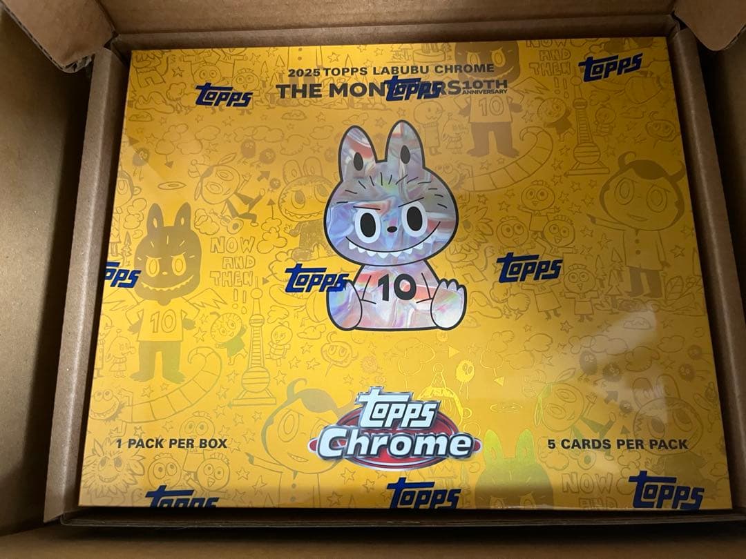 その他 TOPPS LABUBU 10th Anniversary Box 2box