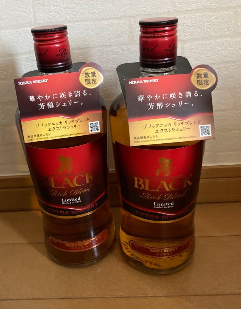 ブラックニッカ　リッチブレンド　エクストラシェリー　700ml ２本セット