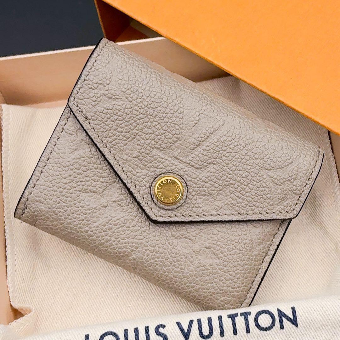 【本日限定】現行♪ルイヴィトン ゾエ アンプラント 三つ折り財布 トゥルトレール