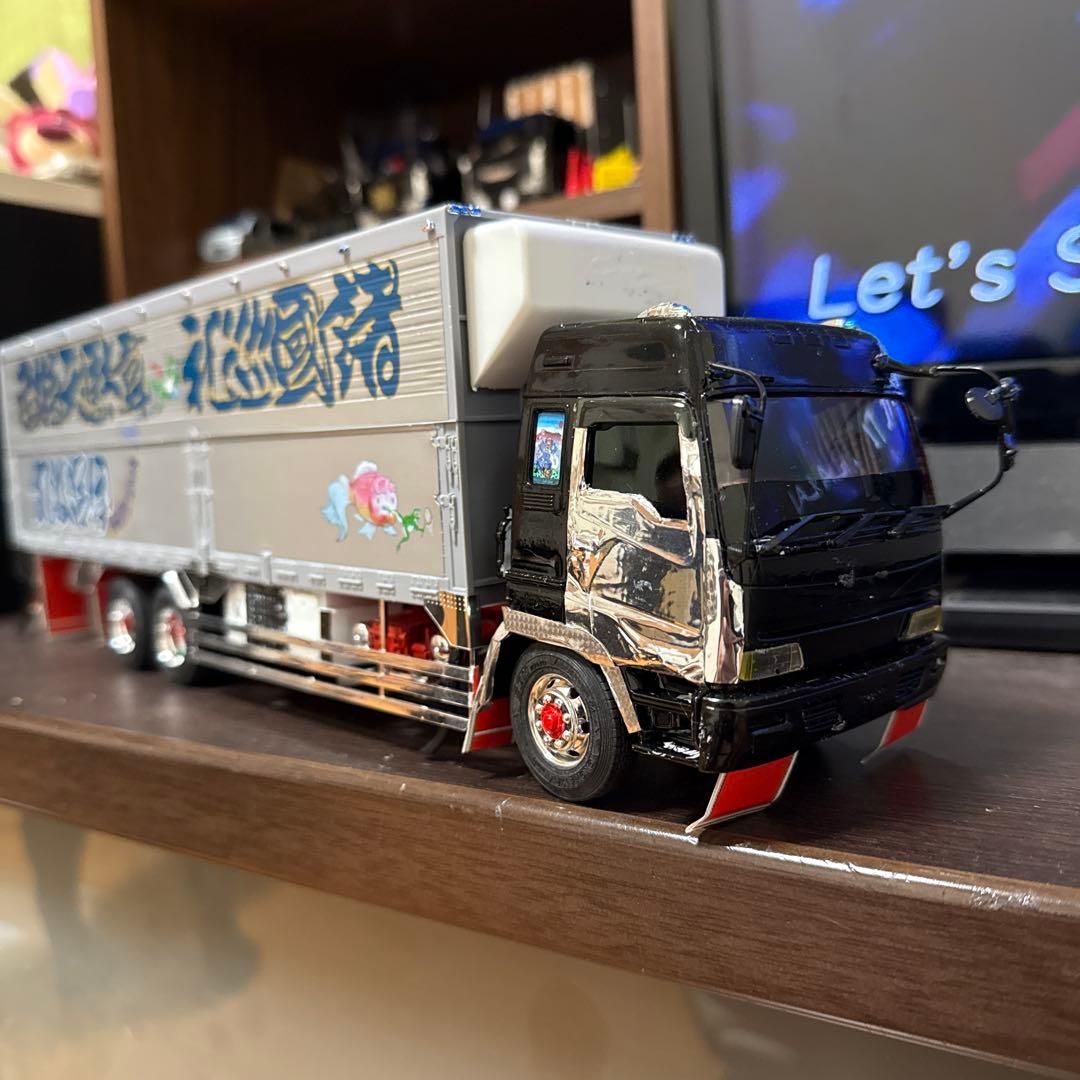 デコトラプラモデル 完成品