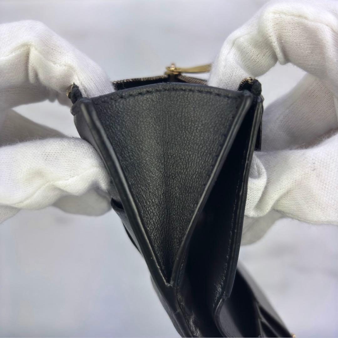 【極美品✨】BOTTEGA VENETA　コンパクト財布　2つ折り　カセット