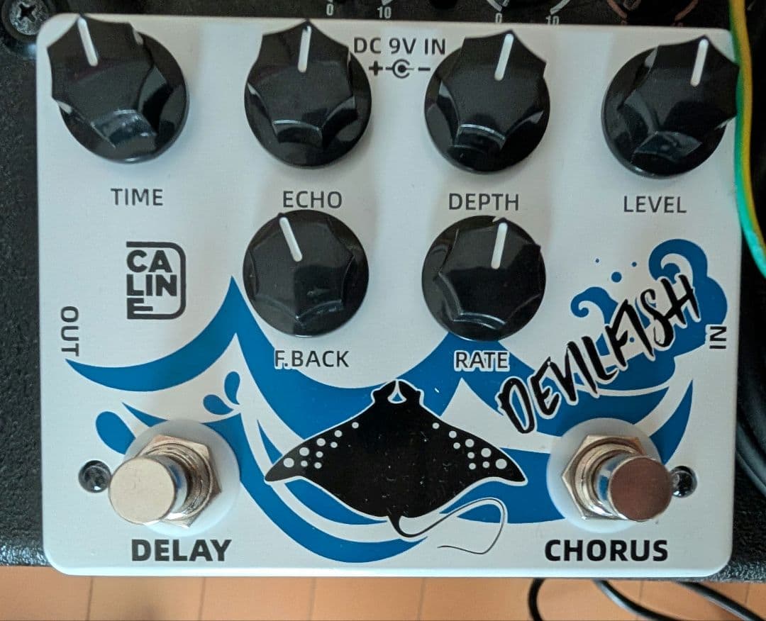 Caline　Devil Fish ディレイ・コーラスエフェクター