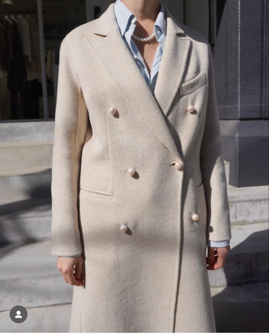 最終価格　マディソンブルー パールチェスターコート　01