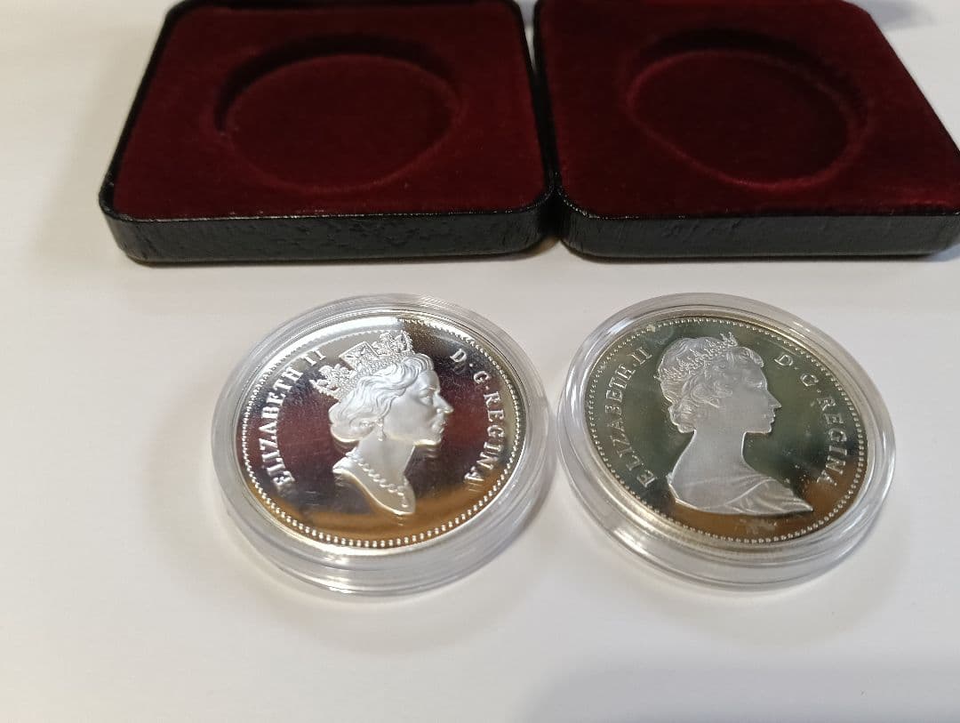 R*a様 カナダ王立造幣局プルーフ銀貨「駅馬車」＆「バイソン」