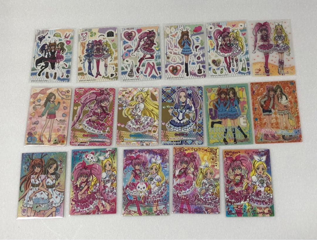スイートプリキュア カード　まとめ