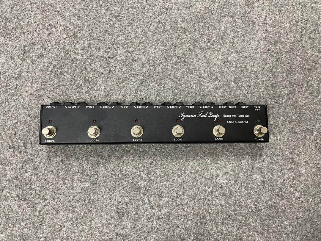 【通電確認】iguana tail loop スイッチャー チューナー