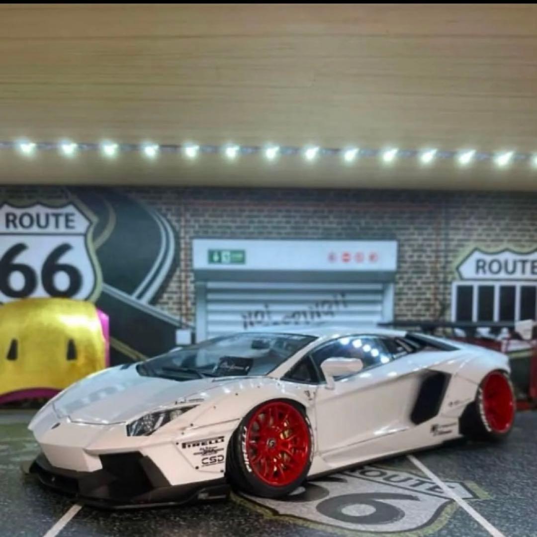 1/24 アオシマ完成品 LBWK ランボルギーニカスタム