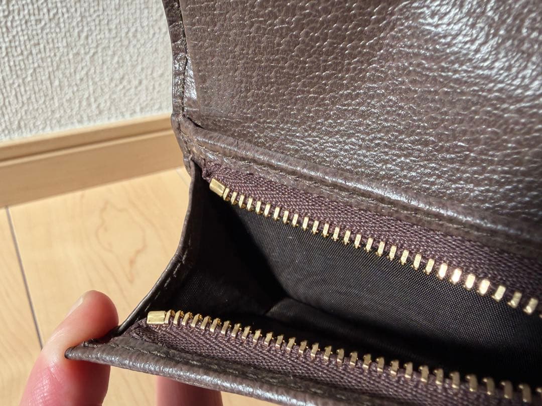 【美品】Gucci GGパターン 二つ折り財布