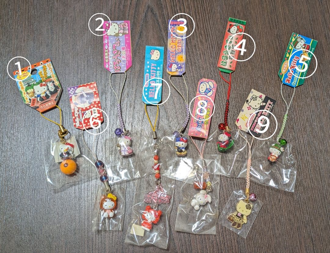 【バラ売り可能⭕】キティちゃんご当地ストラップ 第3弾 まとめ売り