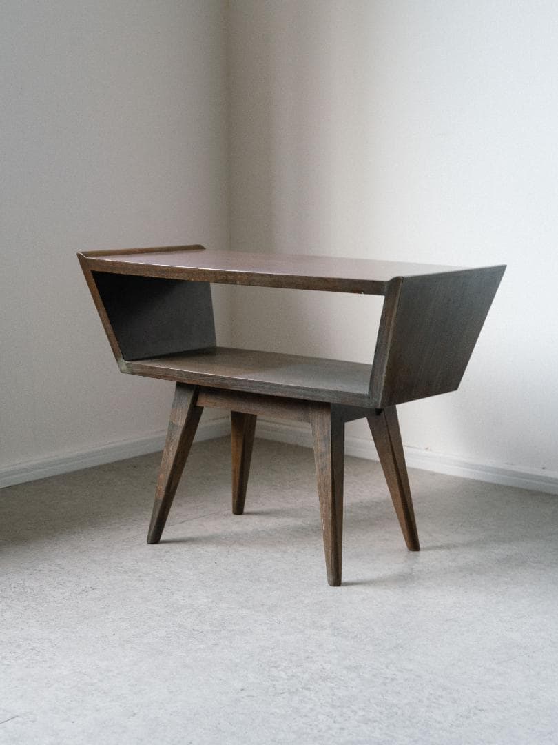 北欧 vintage ミッドセンチュリーモダン サイドテーブル 収納ボード