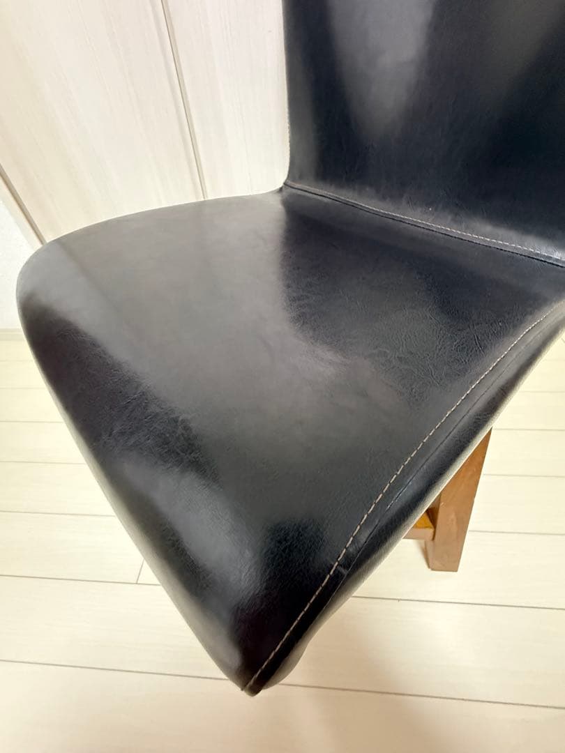 【中古品】MORI SHIGE モリシゲ 北欧風 アンティーク 回転チェア