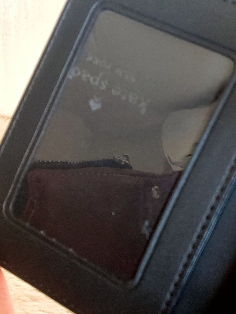 新品未使用 kate spade マディソン 二つ折り財布 L字ジップ ブラック