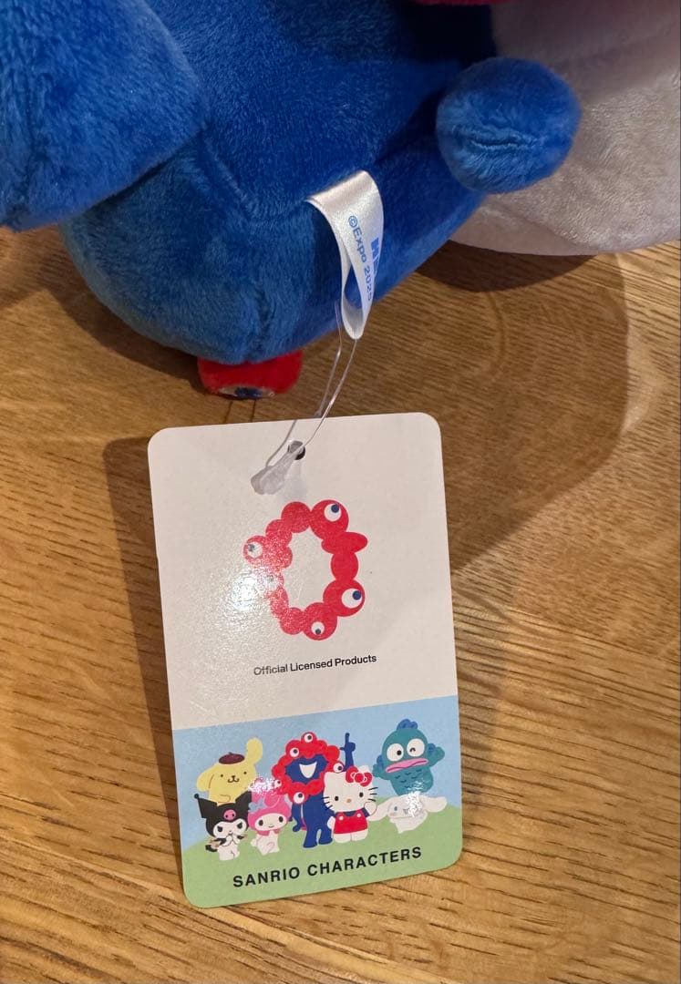 新品　ミャクミャク　ハローキティ ぬいぐるみ　M 万博　サンリオ