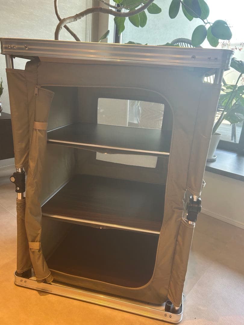 【今だけ値下げ中】DOD マルチキッチンテーブル TB1-38-TN タン