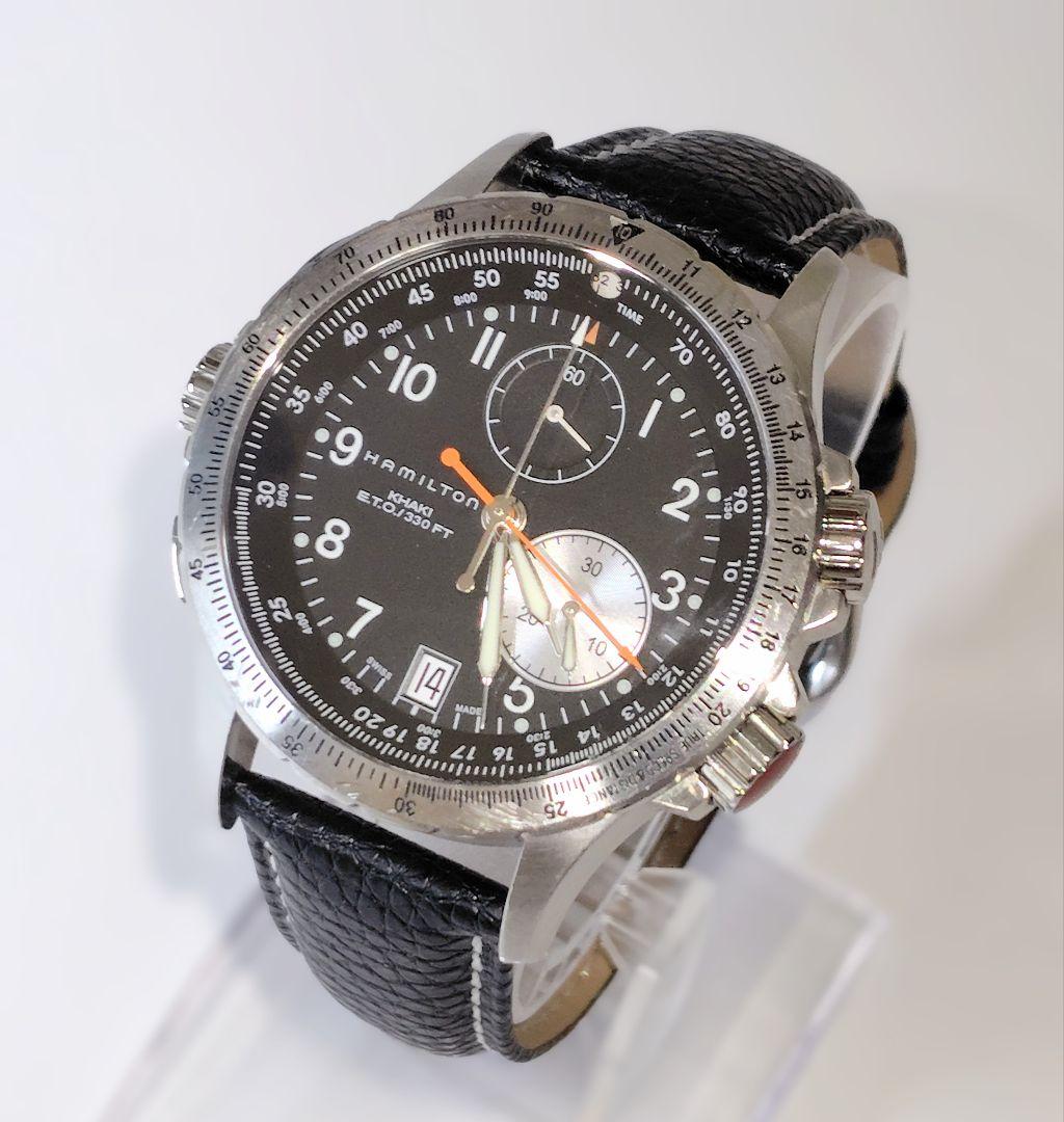 HAMILTONカーキ アビエーション ETO電池新品交換済