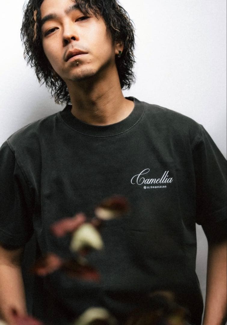 唾奇 武道館 物販Camellia TAO TEE 黒 ブラック tシャツS