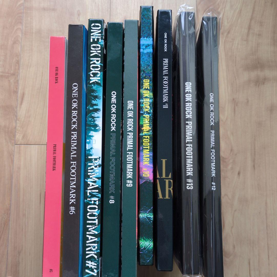ONE OK ROCK PRIMAL FOOTMARK 全9冊セット