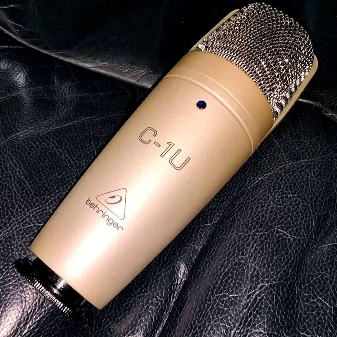 ベリンガー USBコンデンサーマイク ボーカル スタンドマウント付き C-1U