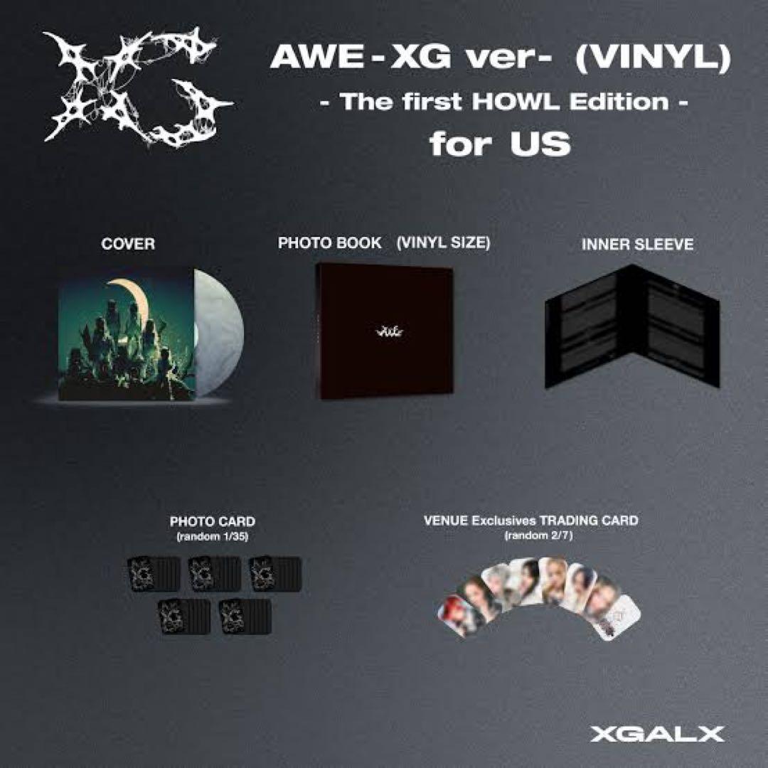 邦楽 XG / AWE Vinyl LP The first HOWL Edition