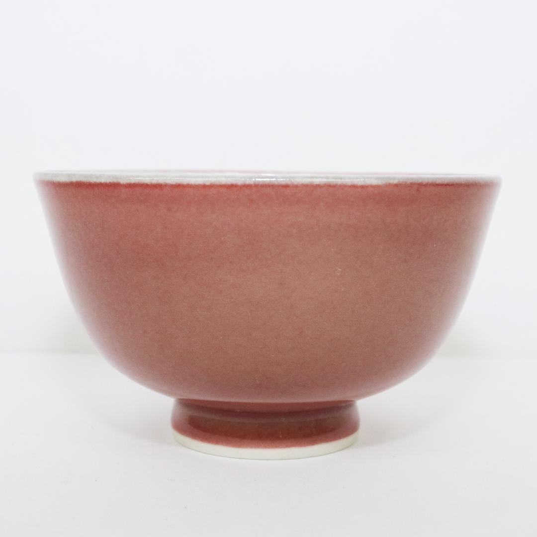 加藤泰一 辰砂 茶碗 10客 清水焼 京焼