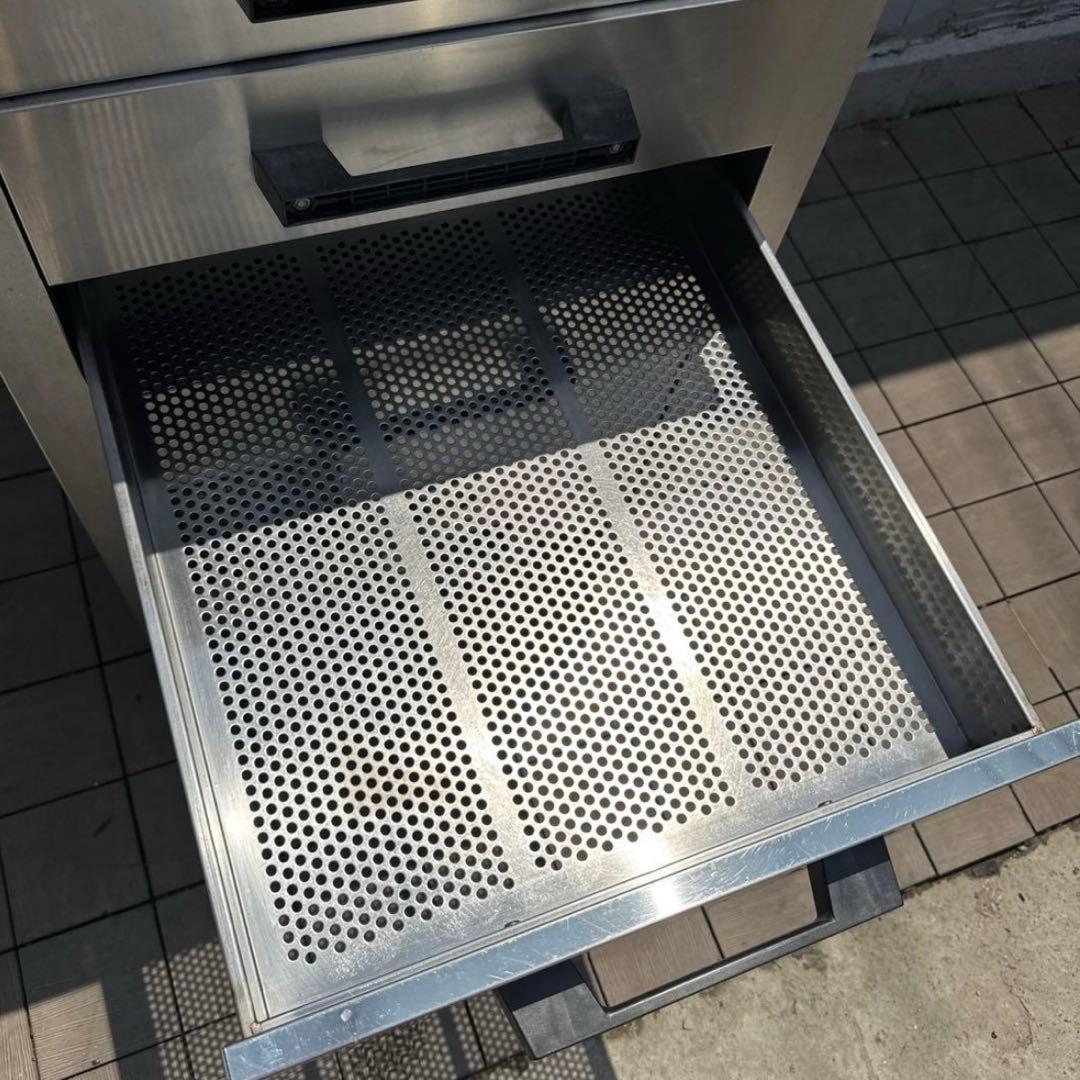 大型　業務用 五加調理器 ４段　ドロワー式　引出式蒸し器　都市ガス用