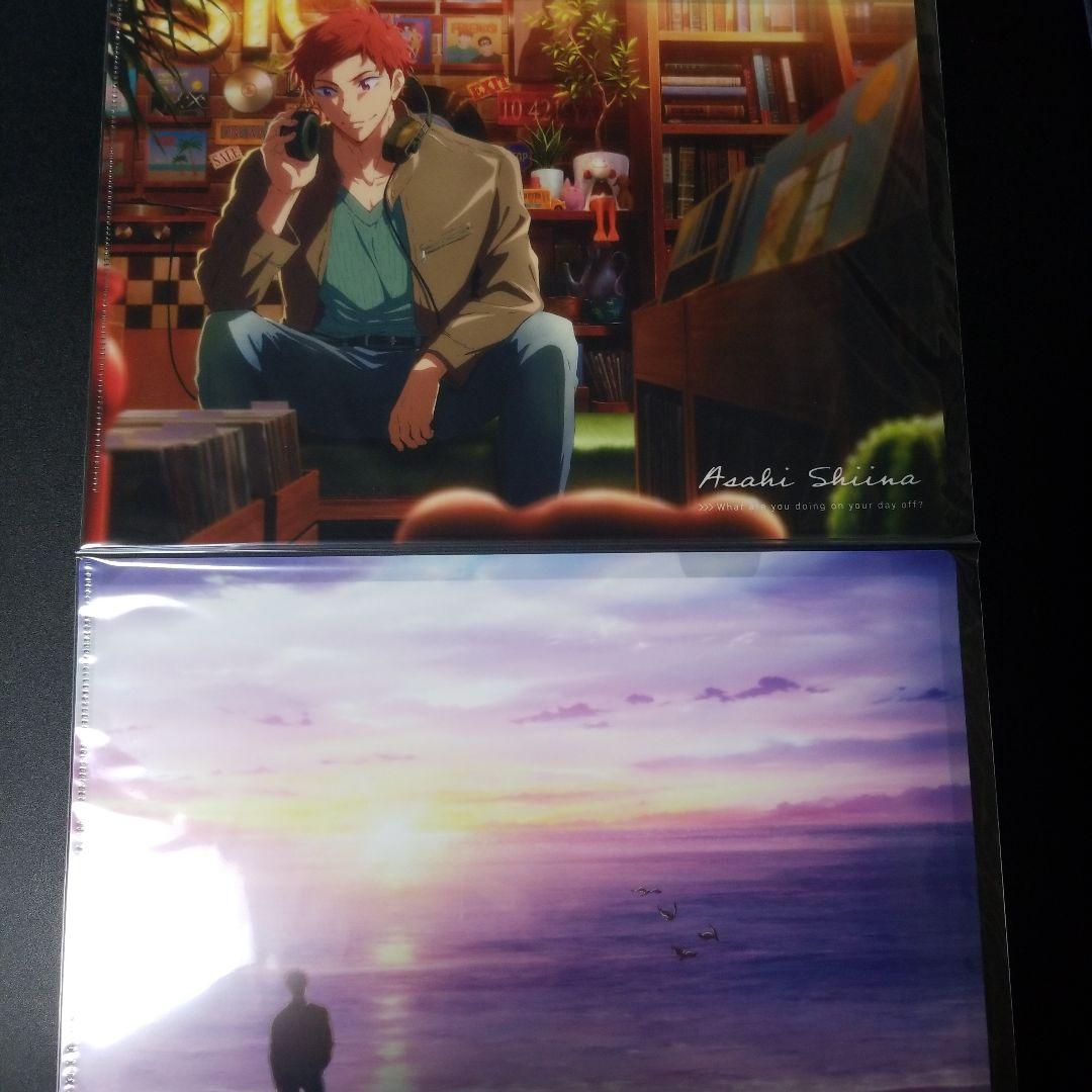 Free! 　on my day off クリアファイルセット　コンプリート