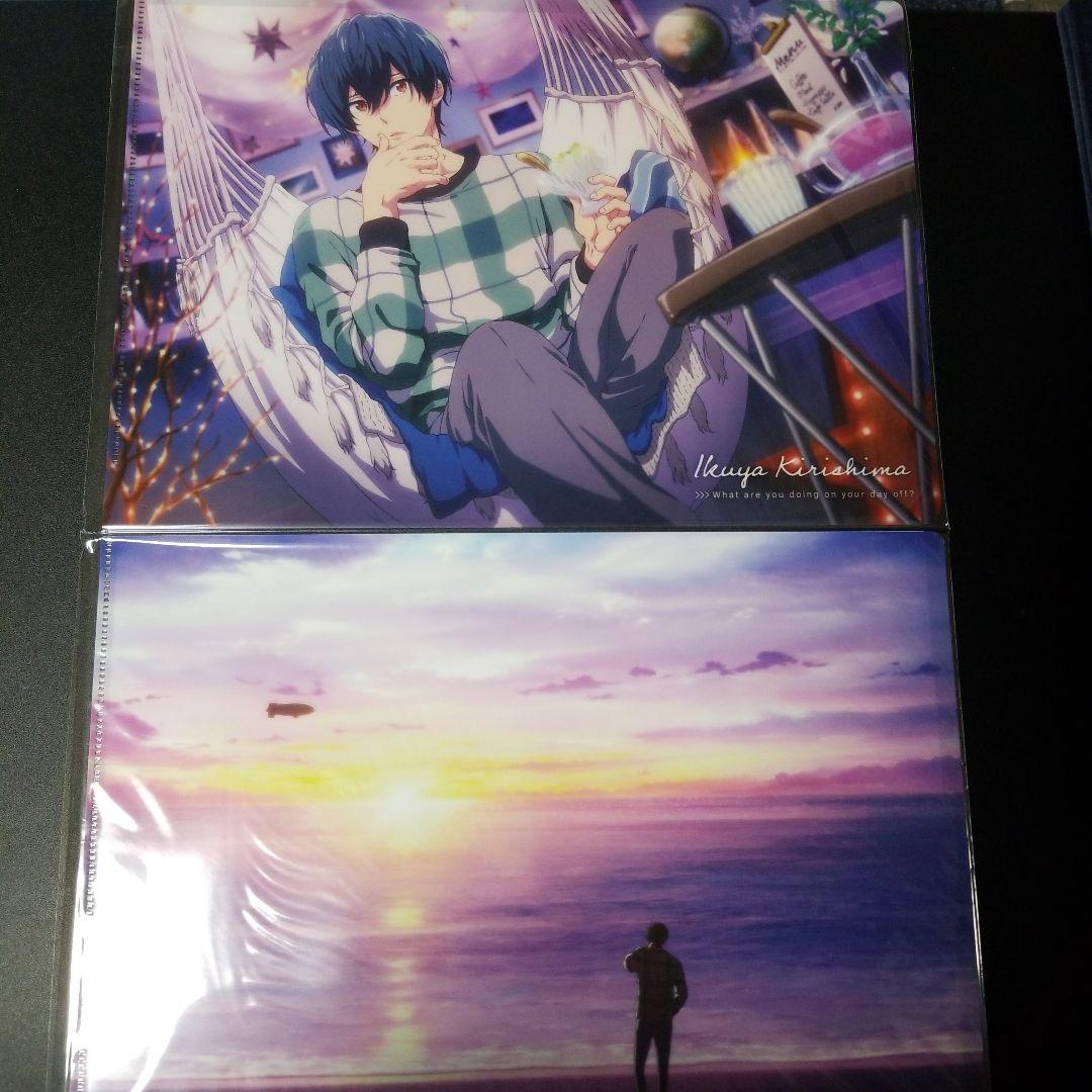 Free! 　on my day off クリアファイルセット　コンプリート