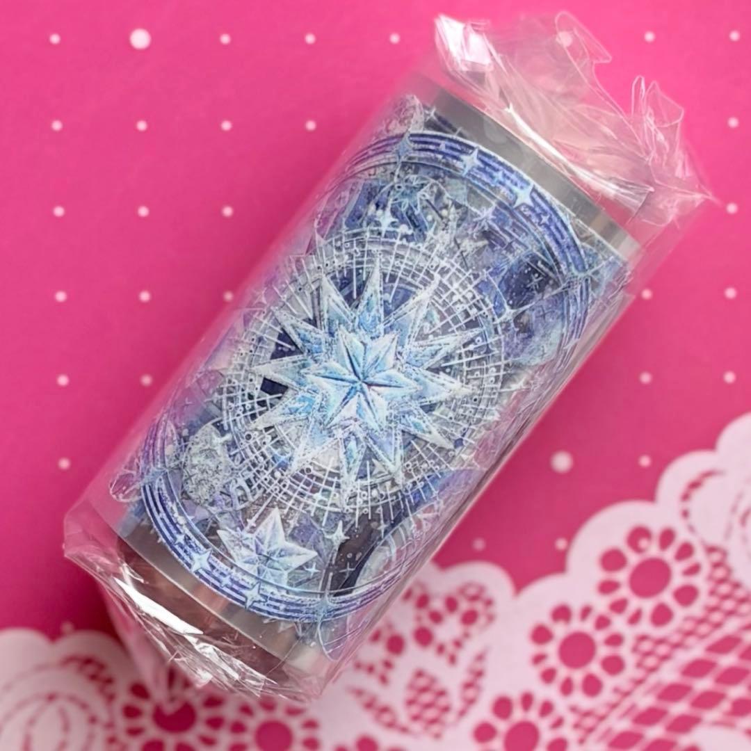 贝壳光 幻海逐星 6cm×5m 海外マスキングテープ　海外マステ 惑星　星