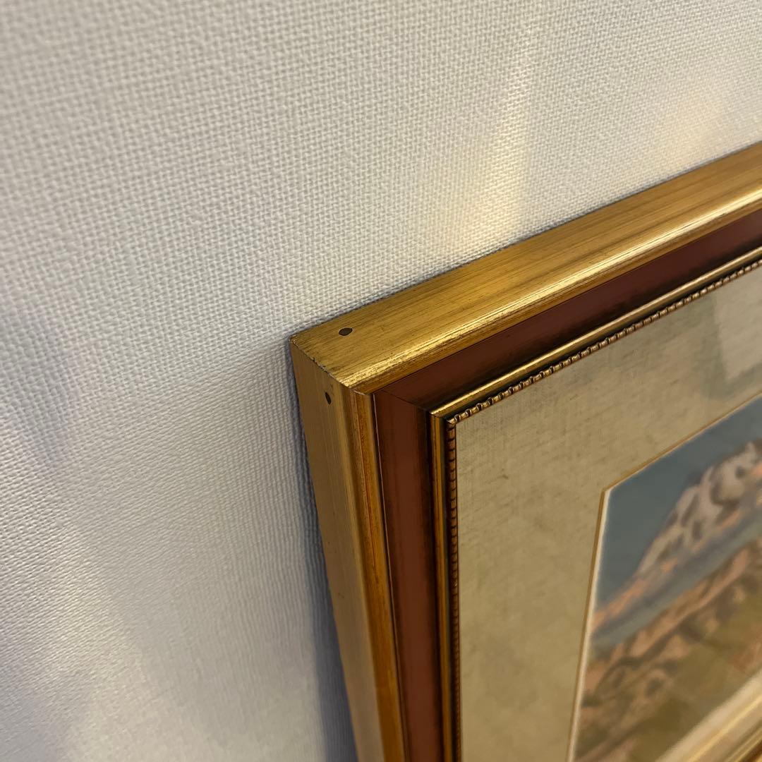 木版画 梅原龍三郎　富士山　エデションナンバー55/195