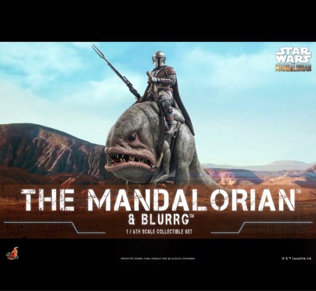 【未展示】マンダロリアン＆ブラーグ（２体セット）　ホットトイズ　TM 046