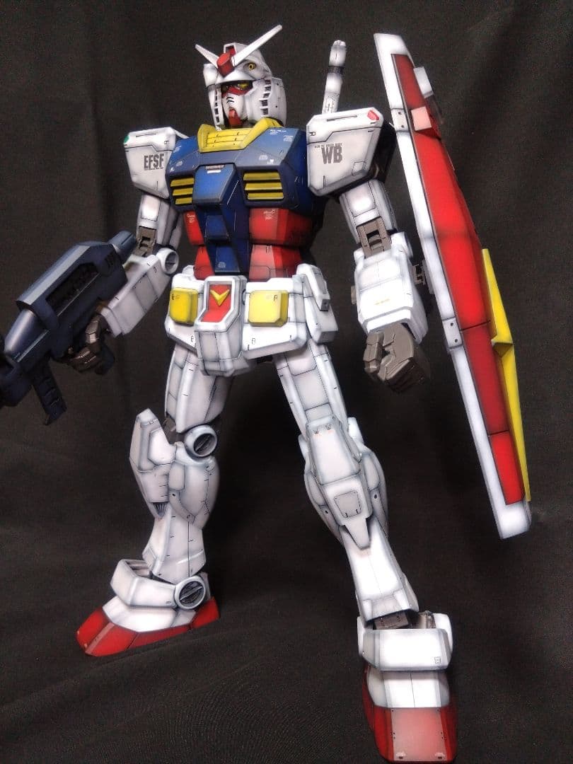 メガサイズモデル　ガンダム　シャア専用ザク 完成品2体セット
