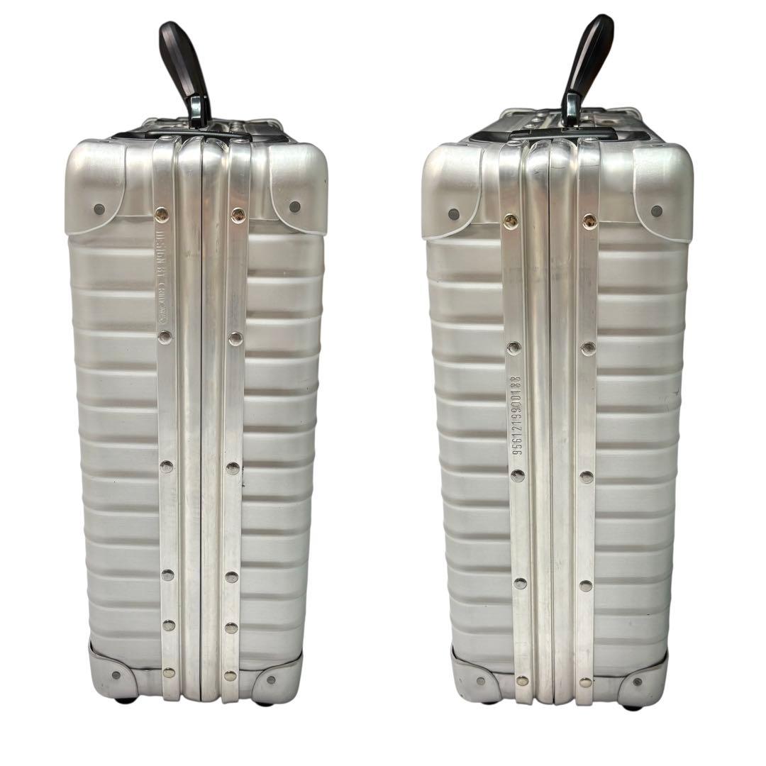 入手困難✨ヴィンテージ リモワ トパーズ アタッシュケース シルバー 廃盤