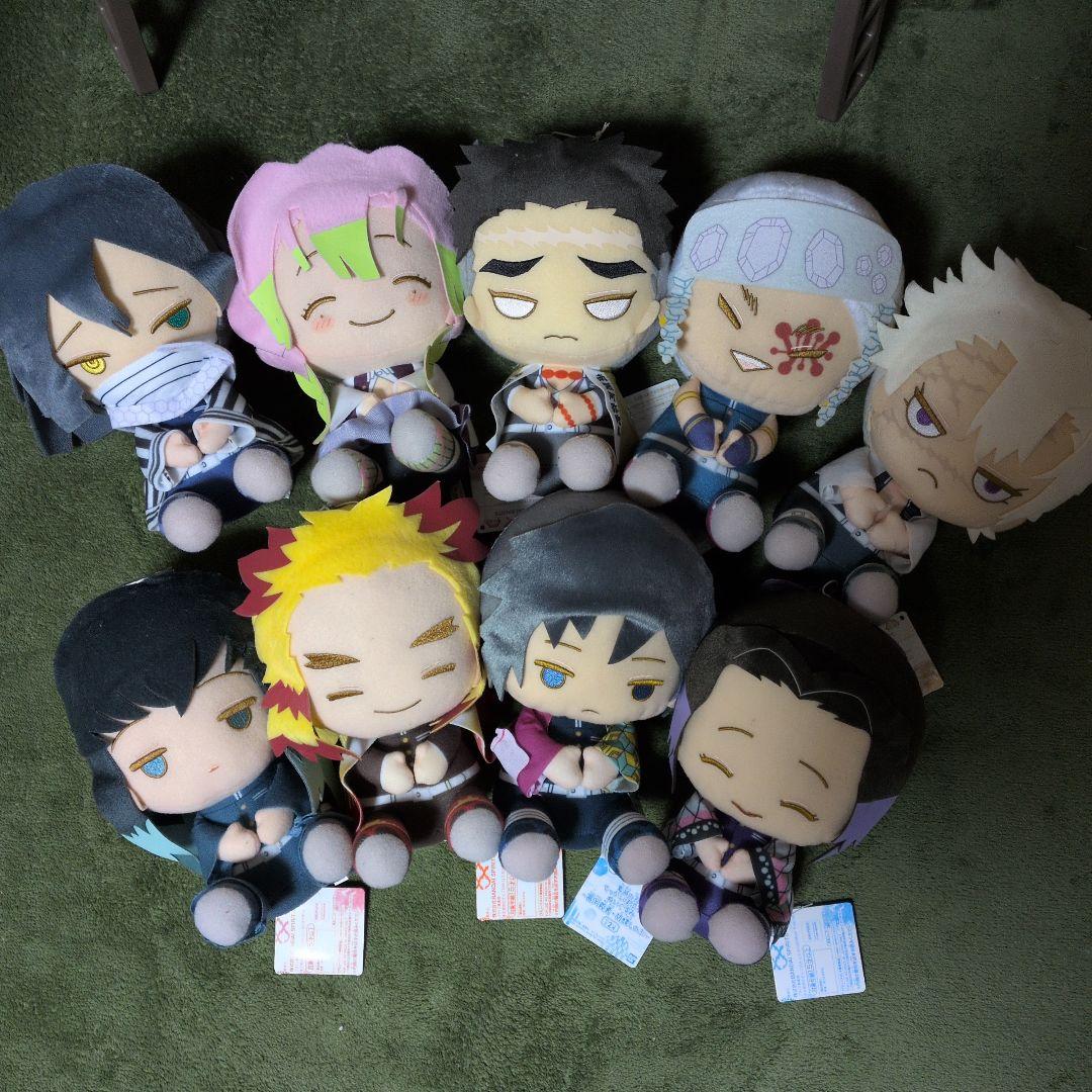 鬼滅の刃 でっかいぽふっとぬいぐるみ 10体セット