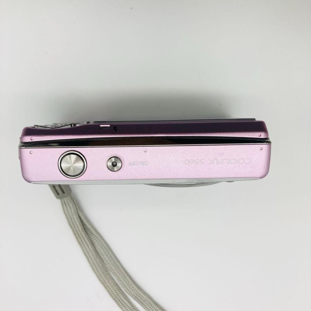 Nikon COOLPIX S560 ニコン ピンク デジカメ 訳アリ動作品