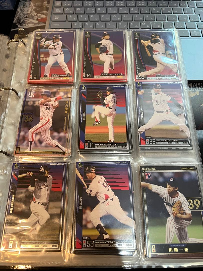 オーナーズリーグ　東京ヤクルトスワローズ　まとめ売り　プロ野球カード