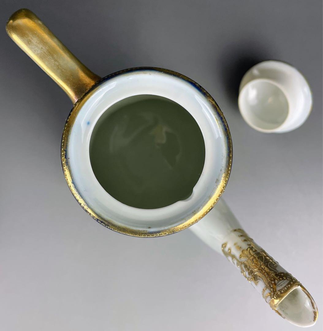 【希少】オールノリタケ デミタスセット ティーポット カップ ソーサー６客セット