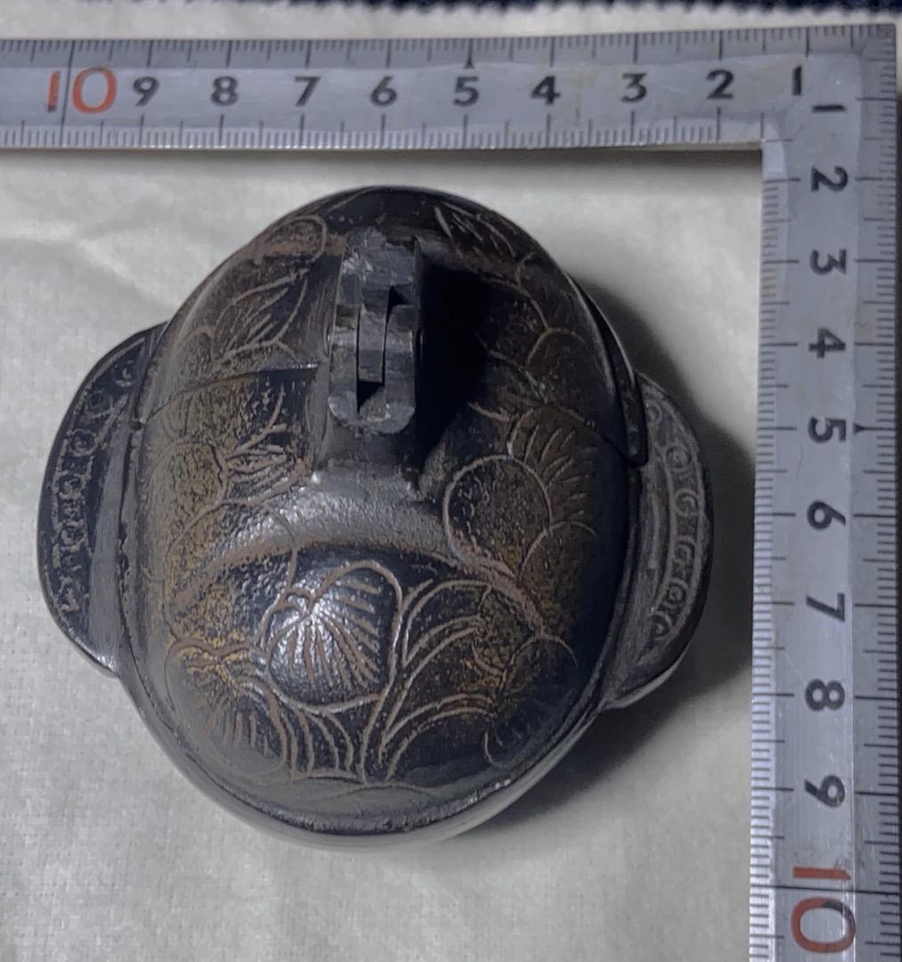 燭台　　金属製時代物携帯用燭台  アンティーク 稀少  仏具骨董
