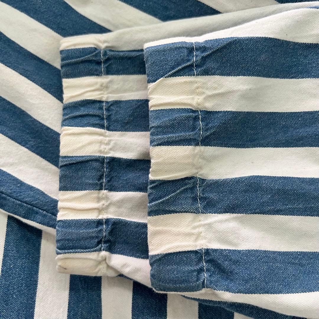 90s S スイングトップ チンスト ラルフ　縦ストライプ　シンガポール製