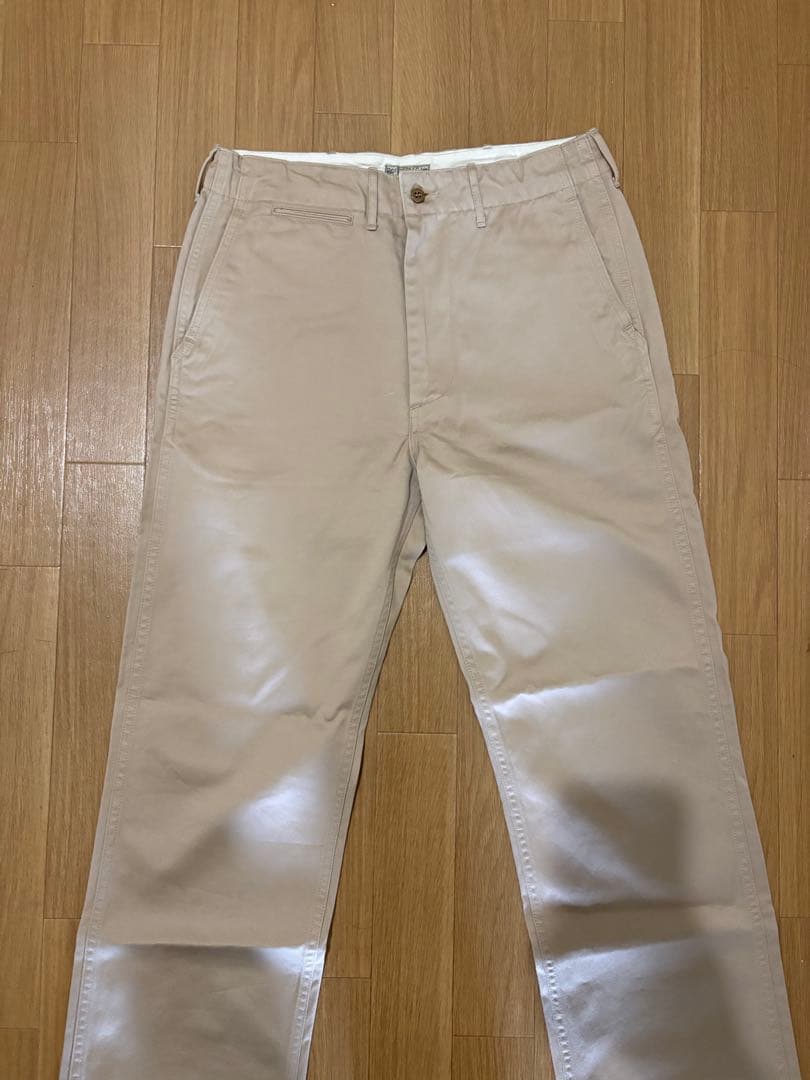 バズリクソンズ チノパン　BR40025 ベージュ