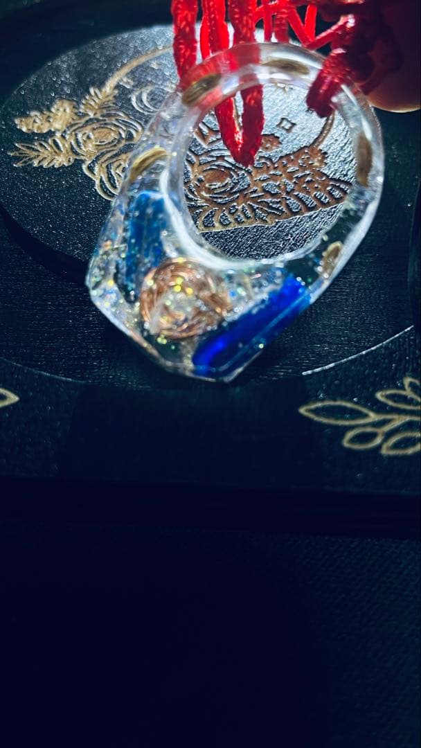 限定2身のお守りドラゴンウィング❤️リングオルゴナイト✨