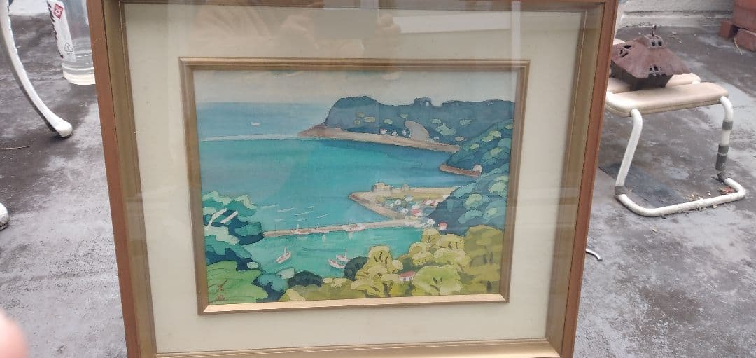 佐伯久の漁港です6号ですいい絵です