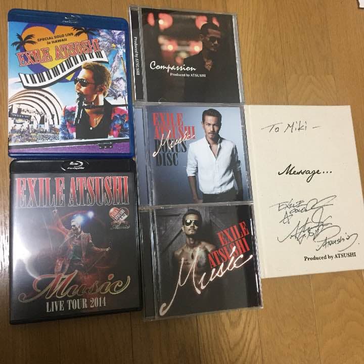 EXILE ATSUSHI 本CDブルーレイ