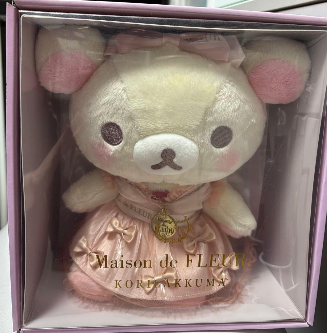 コリラックマストア限定 メゾン ド フルール　スペシャルコラボぬいぐるみ 有楽町