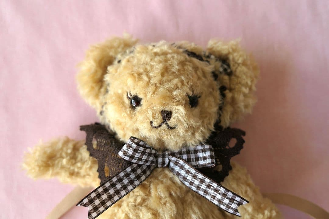 baby くまくみゃリュック ミニミニ ミルクティー×茶