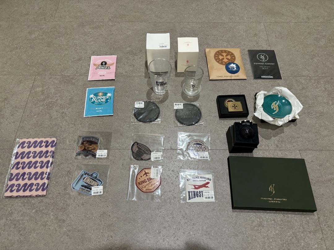 新品未使用　非売品　氷室京介　福箱・会員限定くじ　景品セット