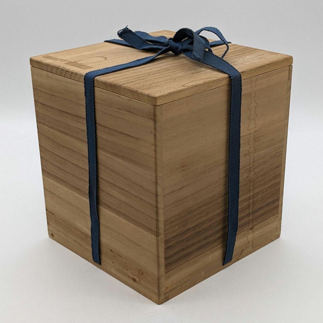 菊彫象耳三足香炉 備前焼？ 合箱 置物 インテリア 細工物 工芸品 香道具 在銘