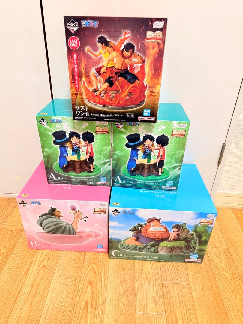 ワンピース フィギュアセット A賞 B賞 C賞